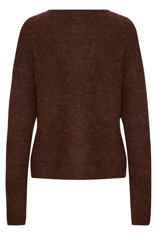 KAMARA CARDIGAN CHICORY COFFEE