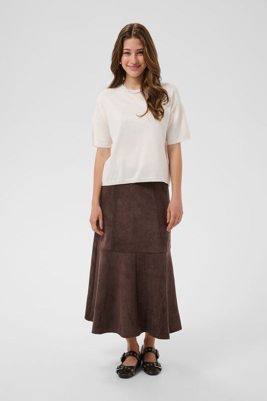 MILAS BOXY KNIT WHITE