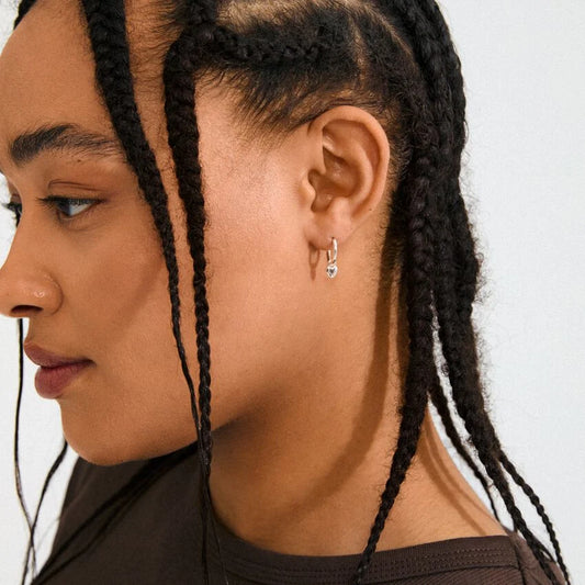ALAIA ÖRHÄNGEN SILVER