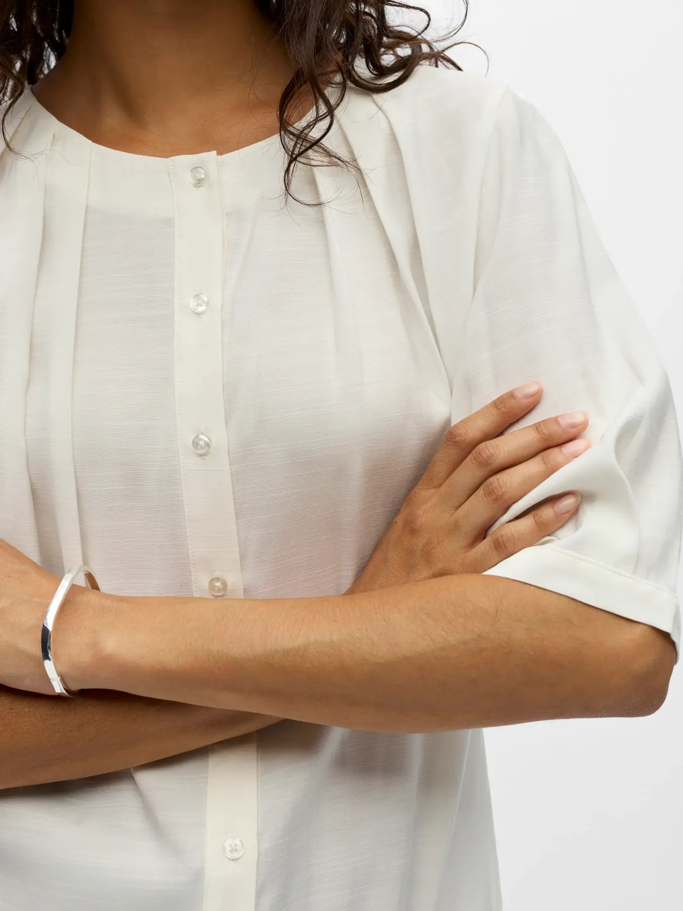 ANASTASIA PLEAT SHIRT
