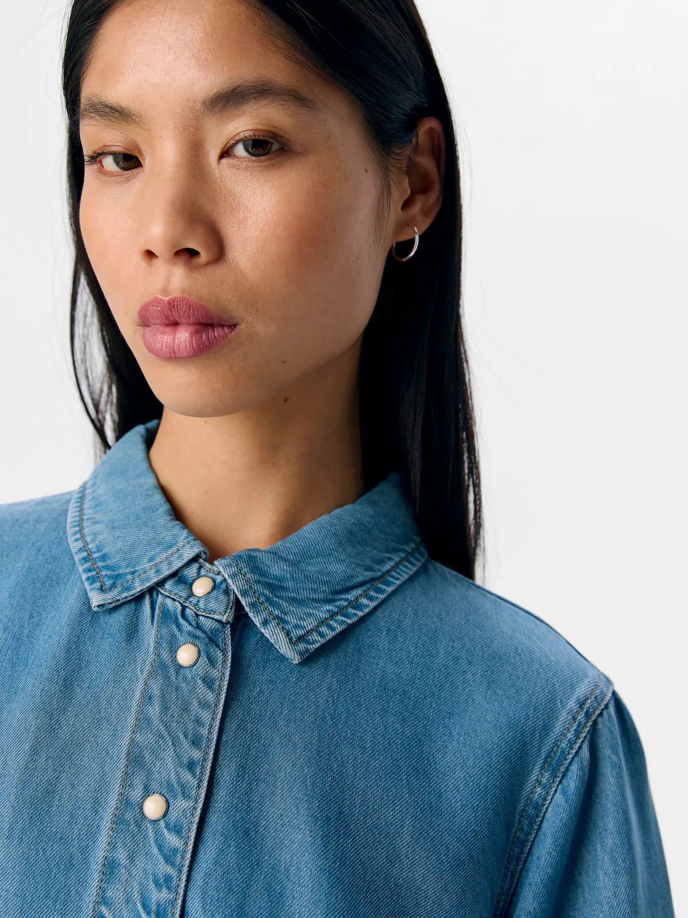 FRAME SHIRT LIGHT DENIM