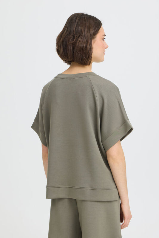 AURORA TEE SMOKEY OLIVE