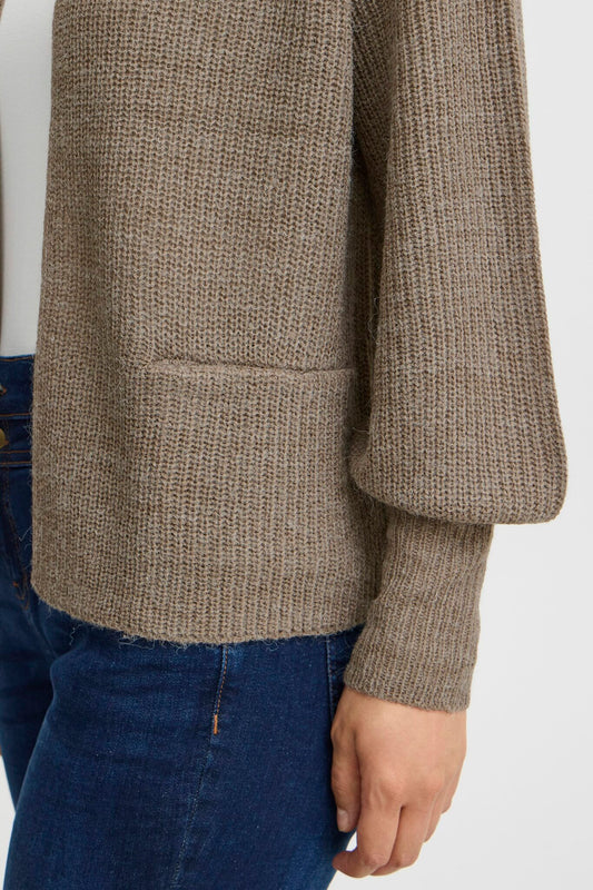 ERETTA CARDIGAN WALNUT