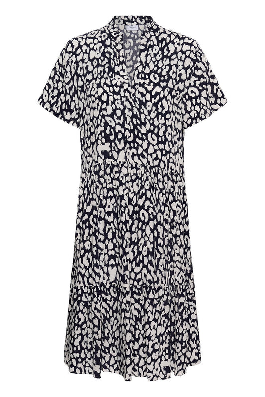 EDA DRESS NIGHTSKY LEOPARD