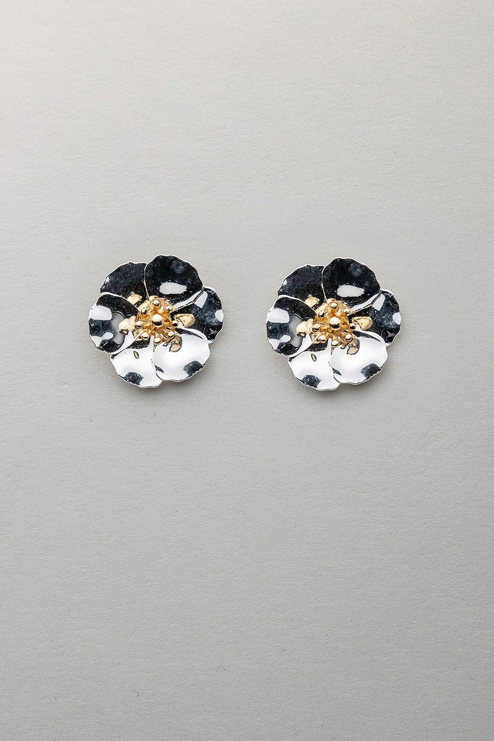 FLOWER SMALL SILVER
