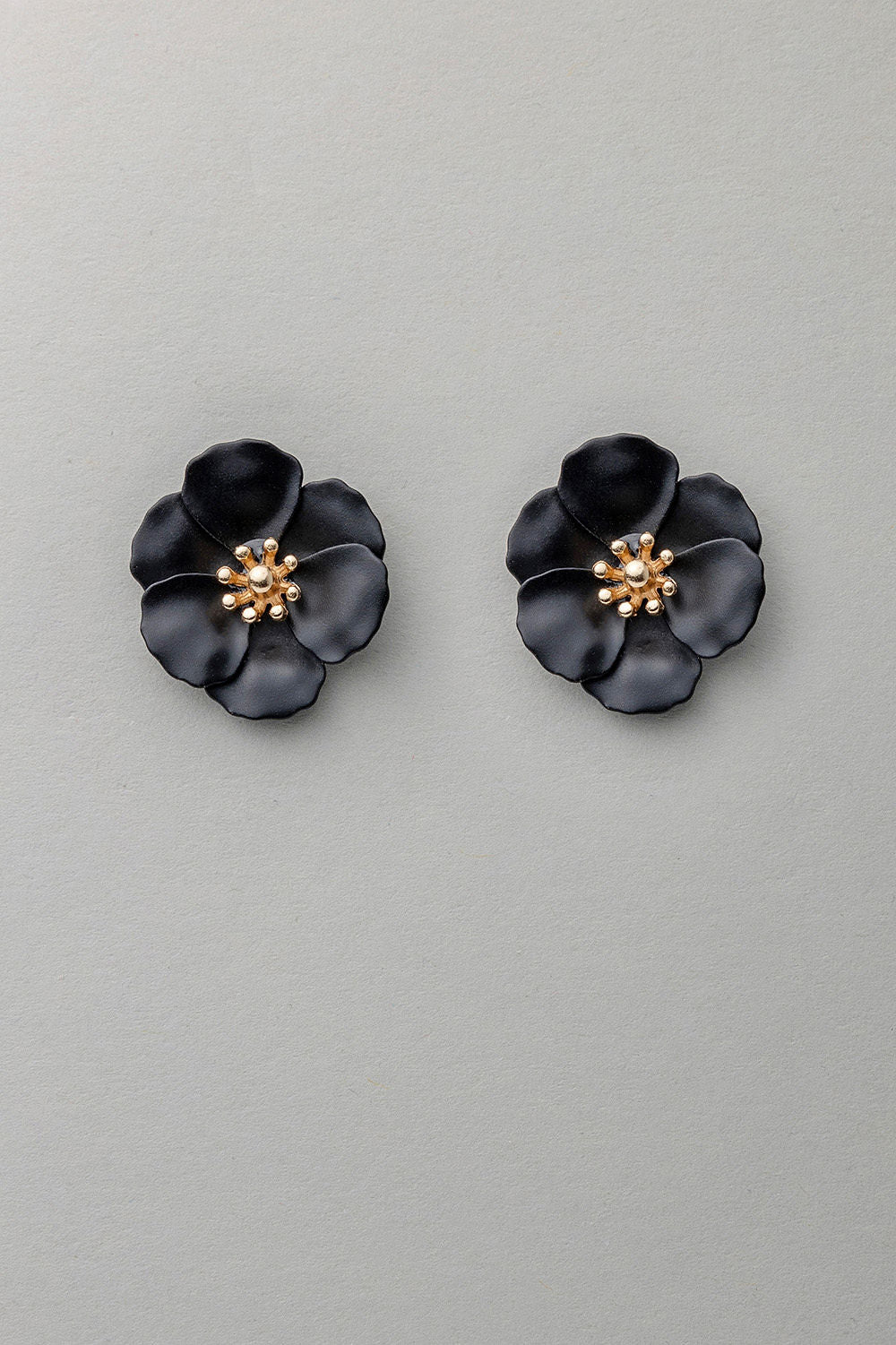 FLOWER SMALL PEARL BLACK