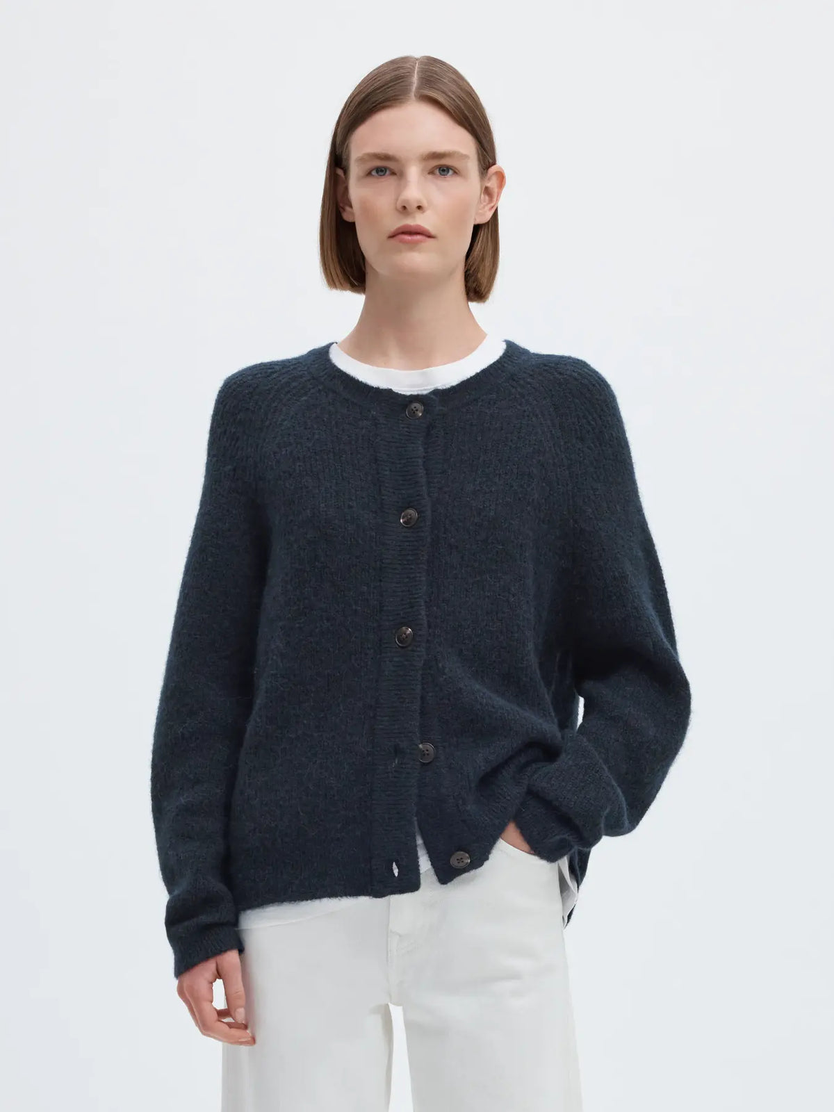 LULU CARDIGAN DARK SAPPHIRE