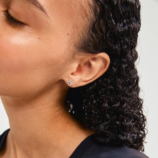 LYSANDRA STUDS SILVER