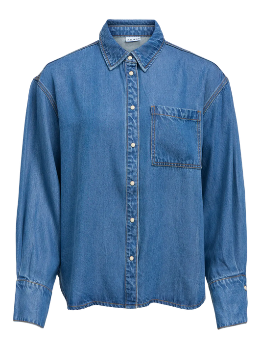 FRAME SHIRT MEDIUM DENIM