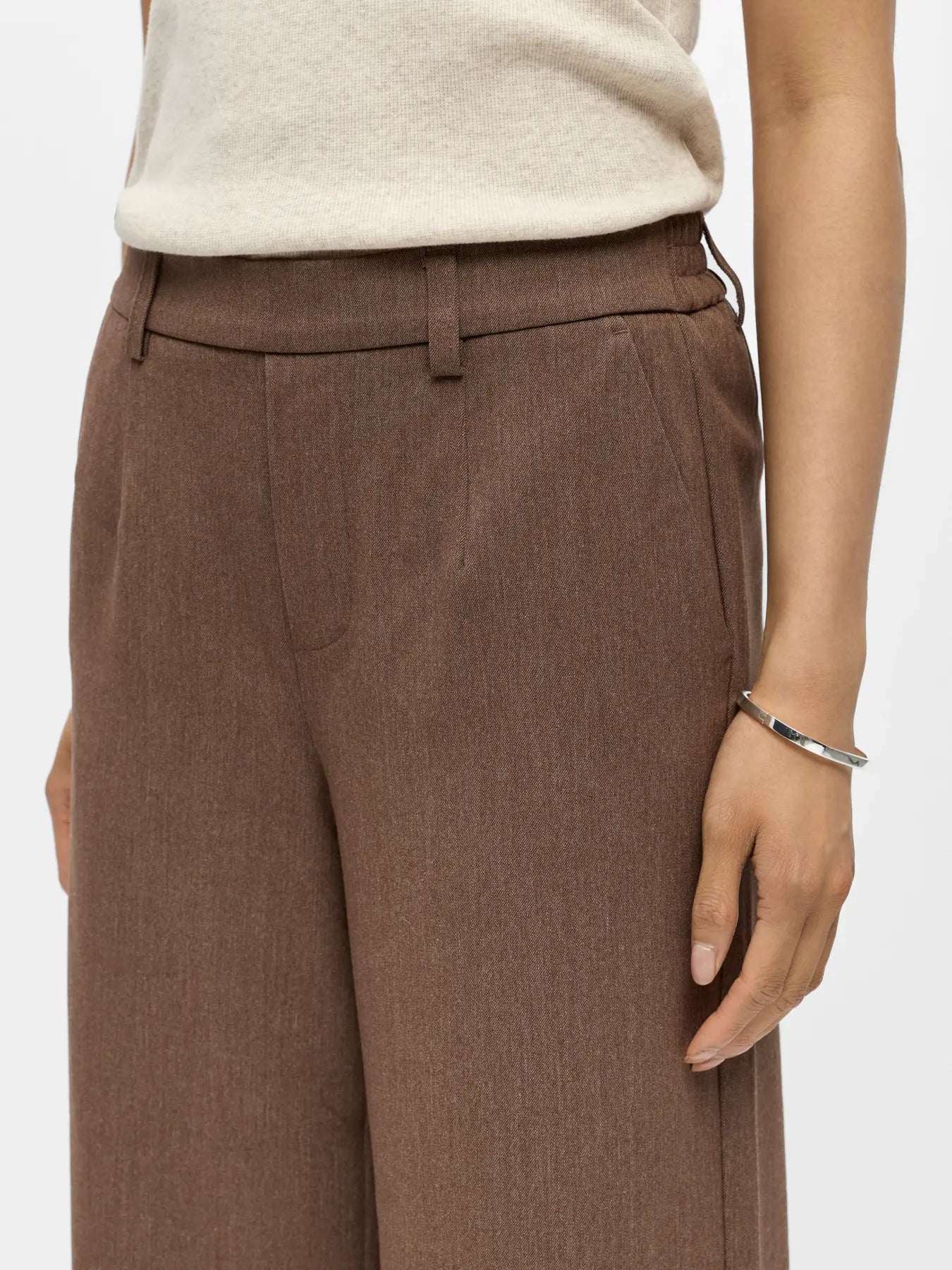 LISA WIDE PANT FOSSIL