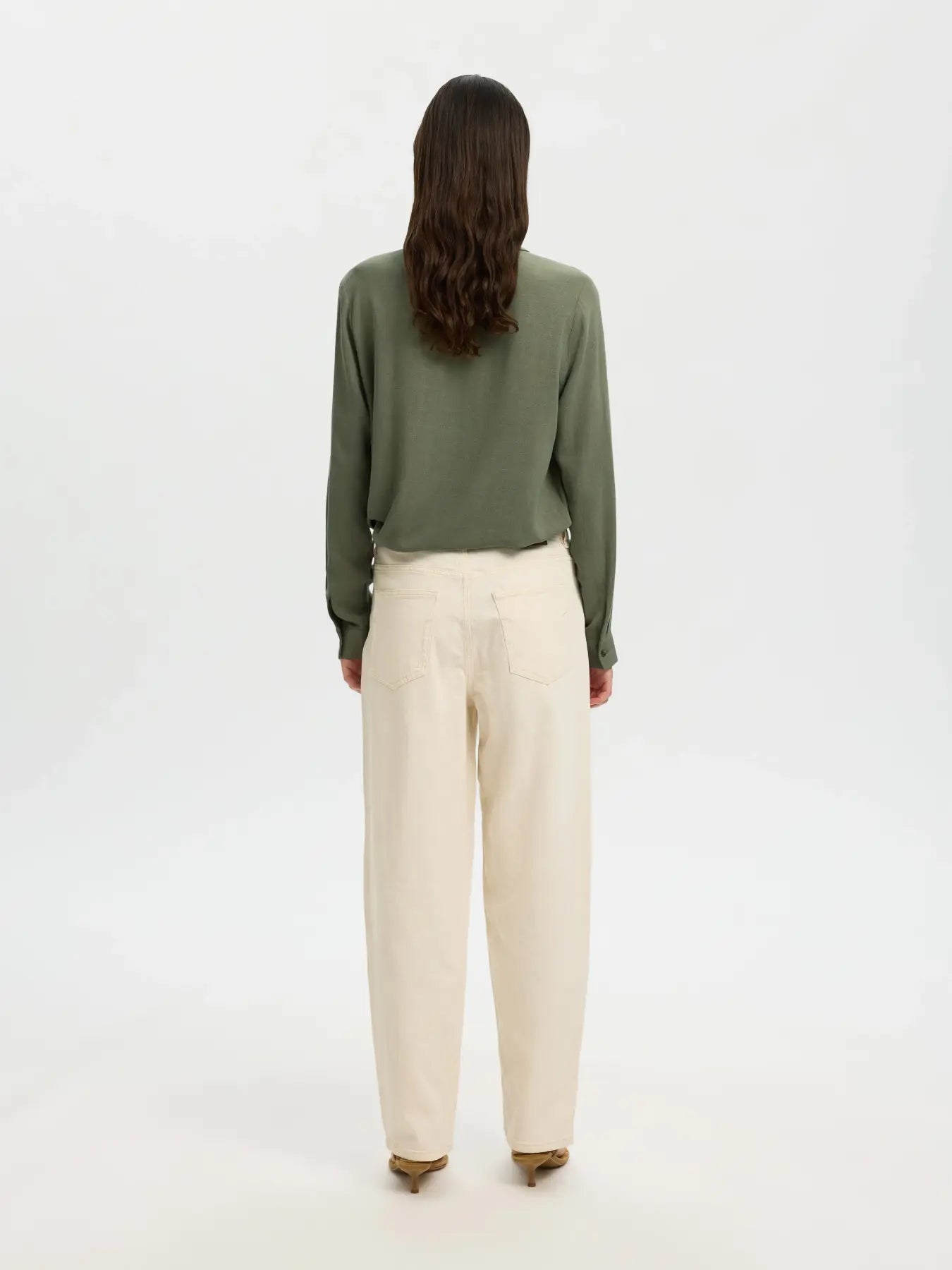VIVA SHIRT DEEP LICHEN GREEN