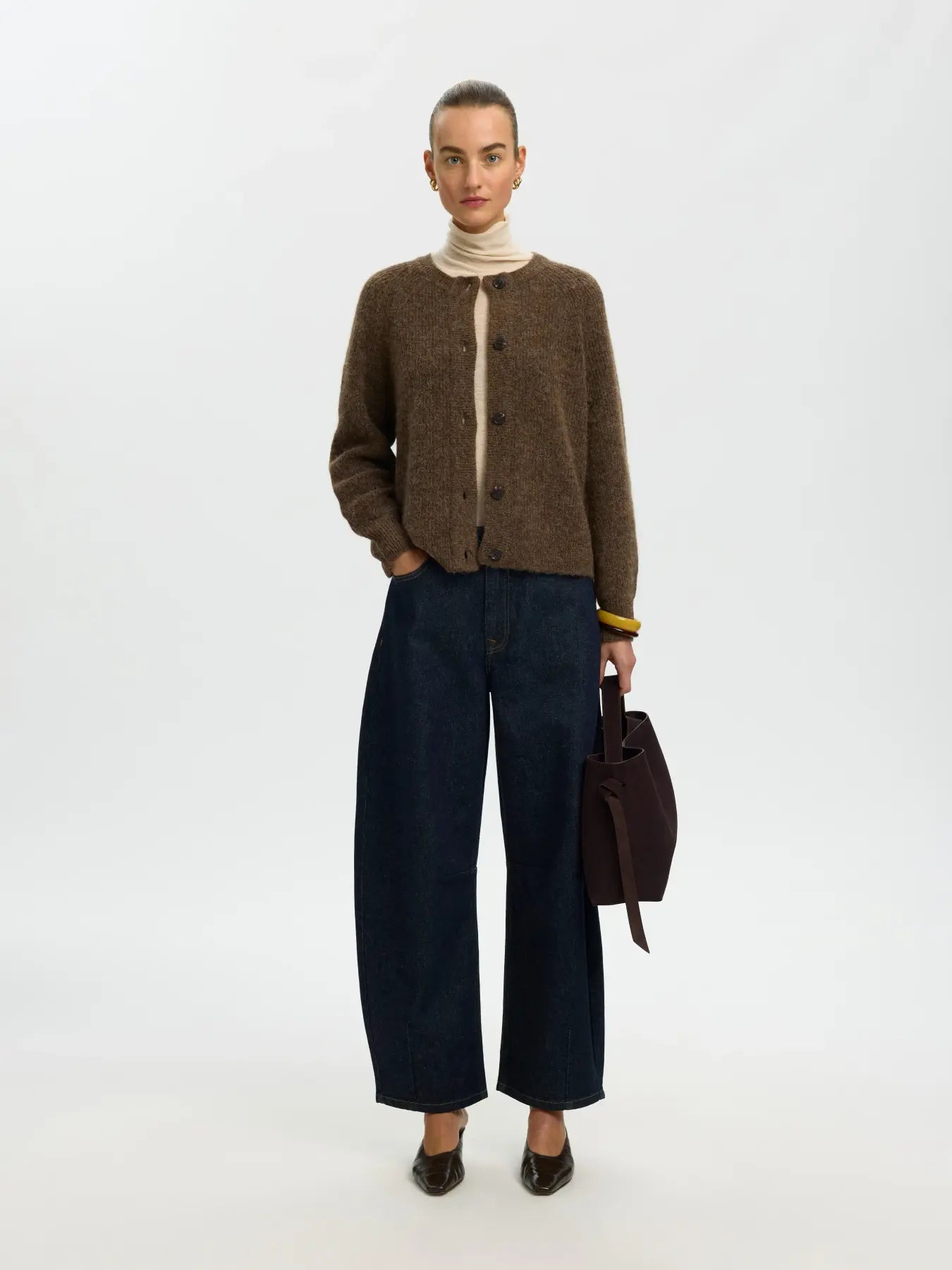 LULU CARDIGAN DACHSHUND MELANGE