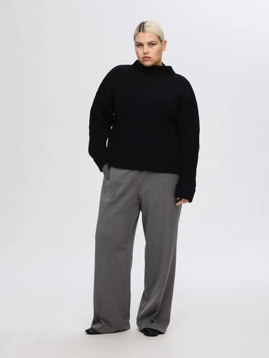 SELMA COTTON KNIT BLACK
