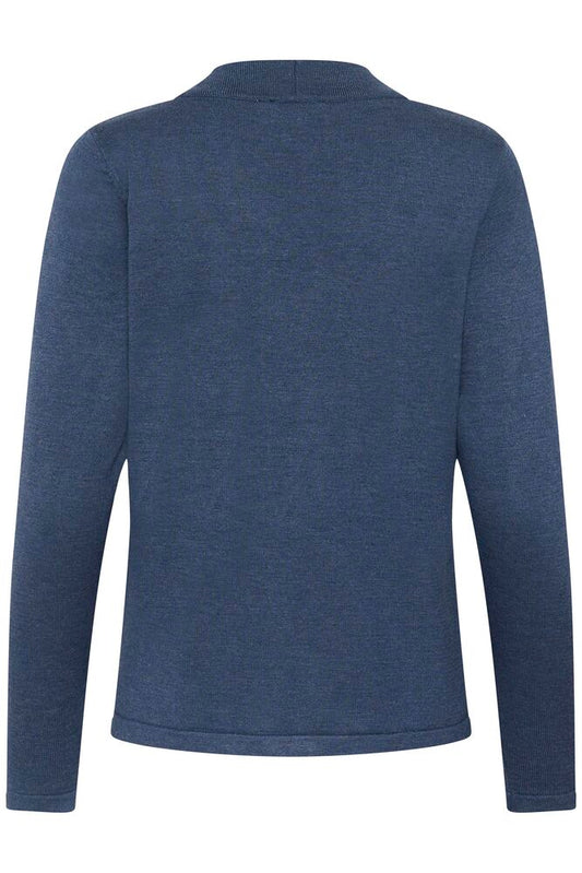 MILAS TIE CARDIGAN INDIGO