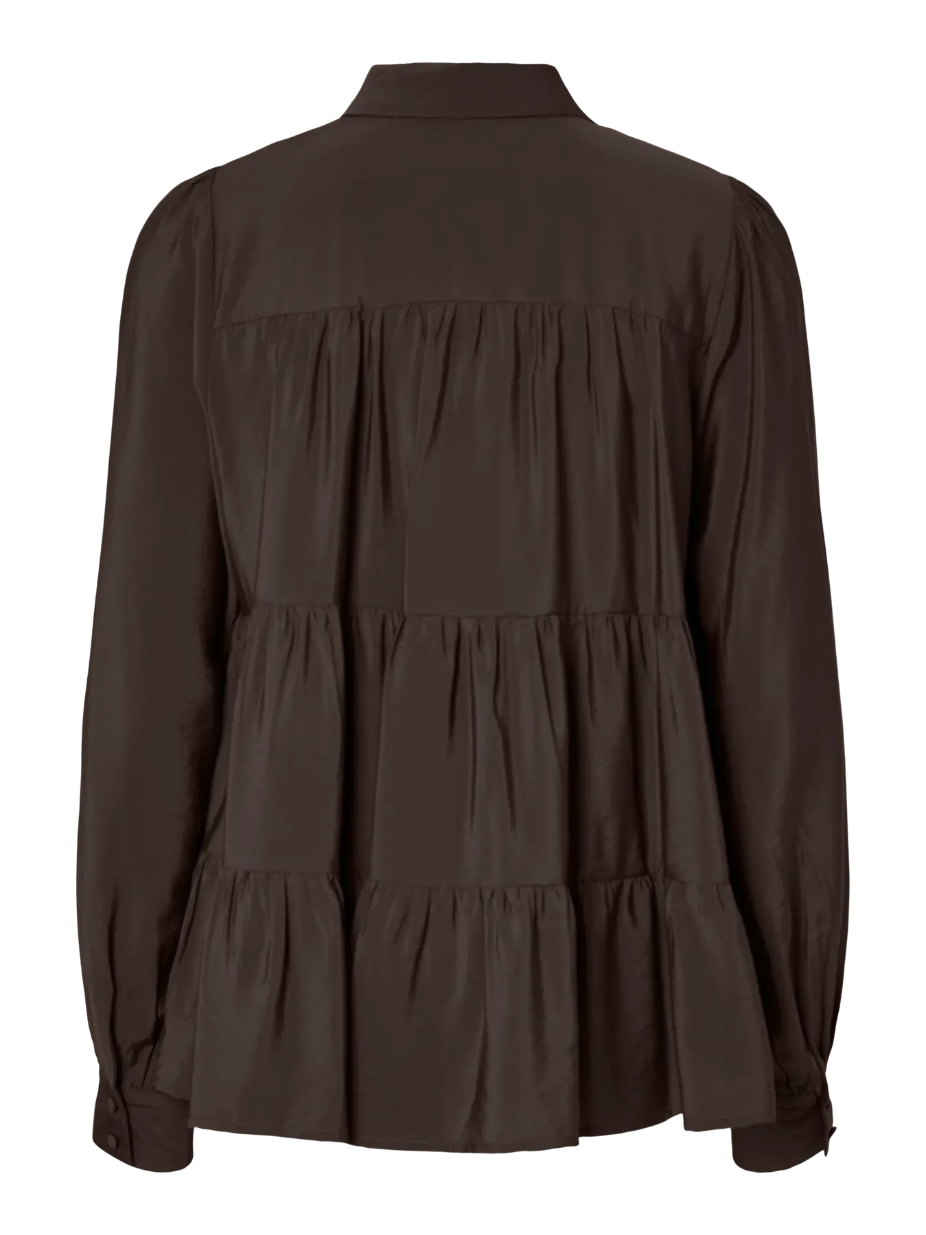 PALA BLOUSE COFFEE BEAN BROWN