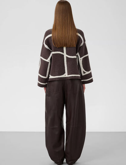 SOREA PULLOVER BROWN