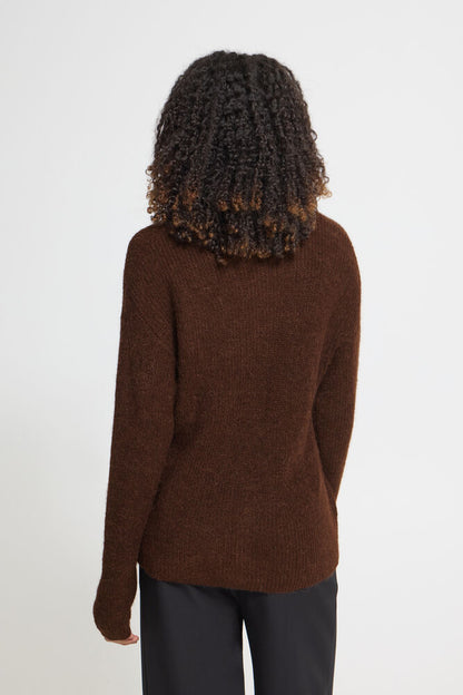KAMARA CARDIGAN CHICORY COFFEE