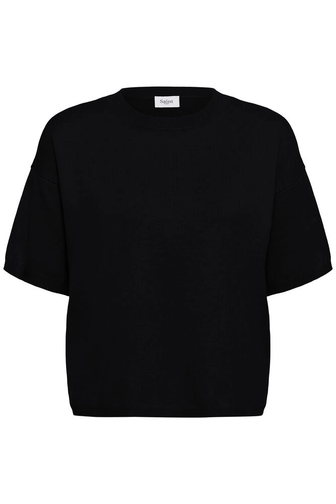 MILAS BOXY KNIT BLACK