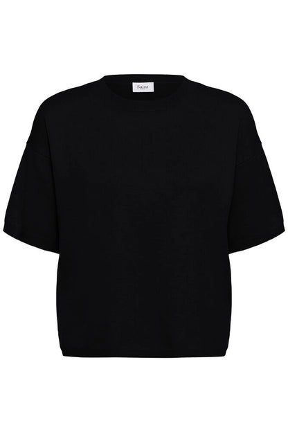 MILAS BOXY KNIT BLACK