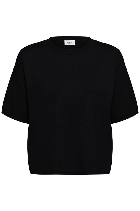 MILAS BOXY KNIT BLACK