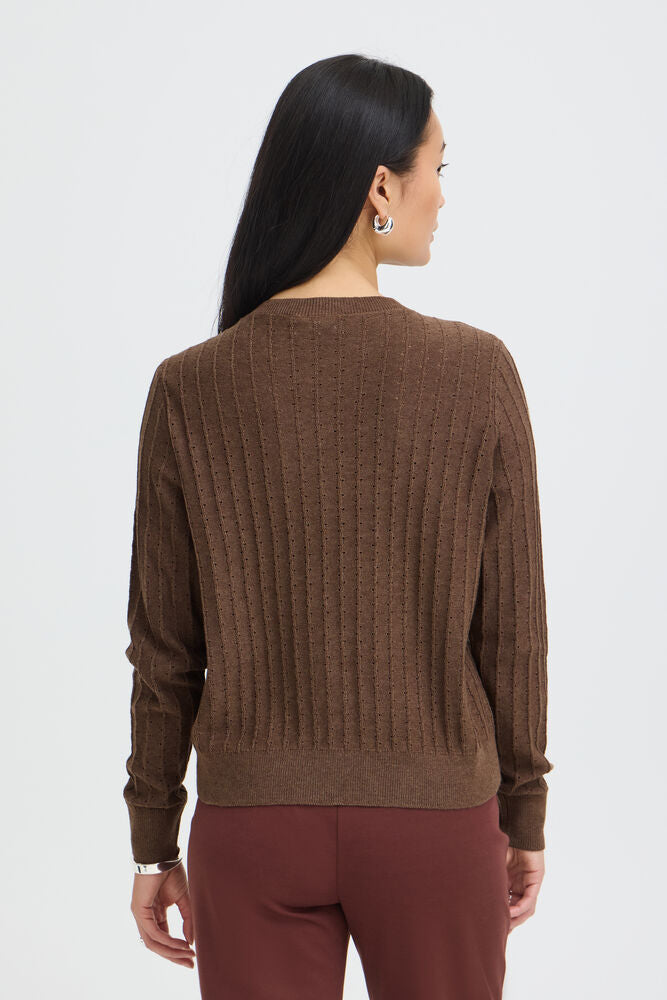 VANESSA CARDIGAN BROWN