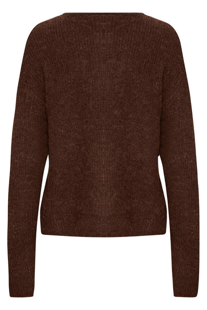 KAMARA CARDIGAN CHICORY COFFEE
