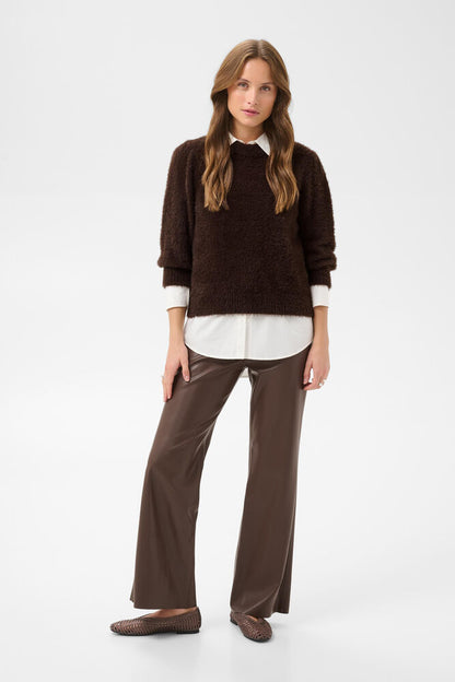 BANNI PULLOVER BROWN