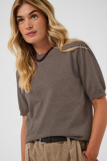 MILAS PULLOVER MINK MELANGE