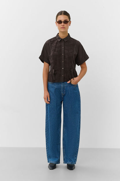 SILJA SHIRT BROWN