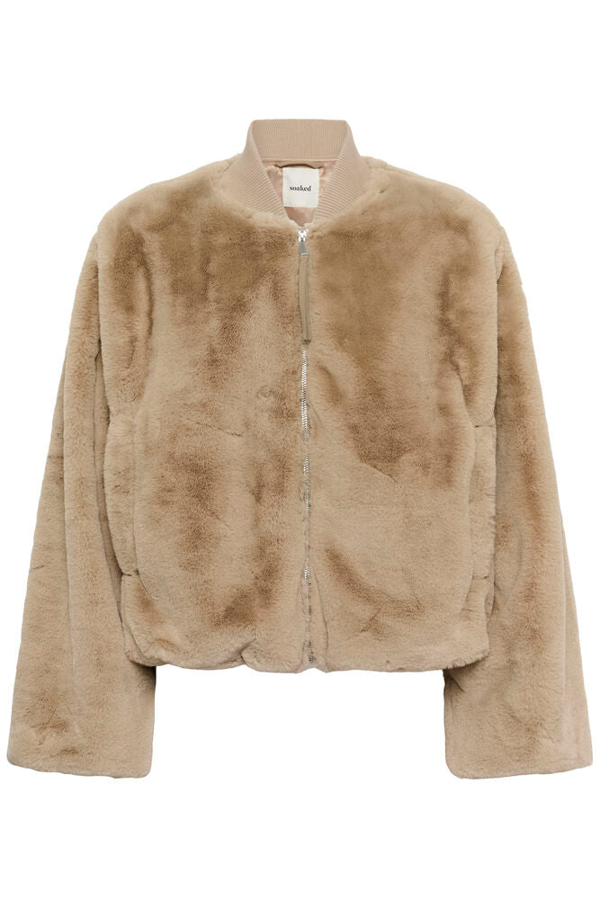 ESTACIA BOMBER JACKET FEATHER GRAY