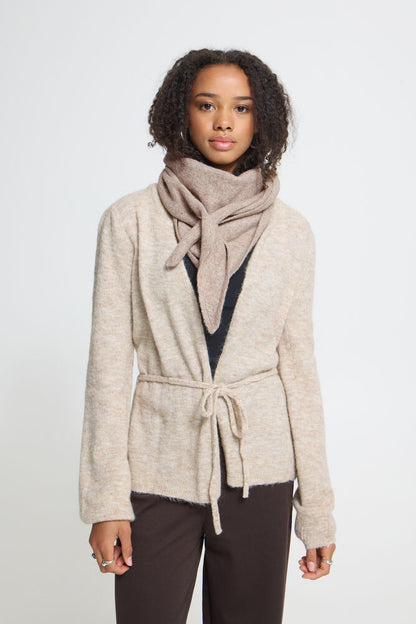 GRY SCARF OATMEAL MELANGE
