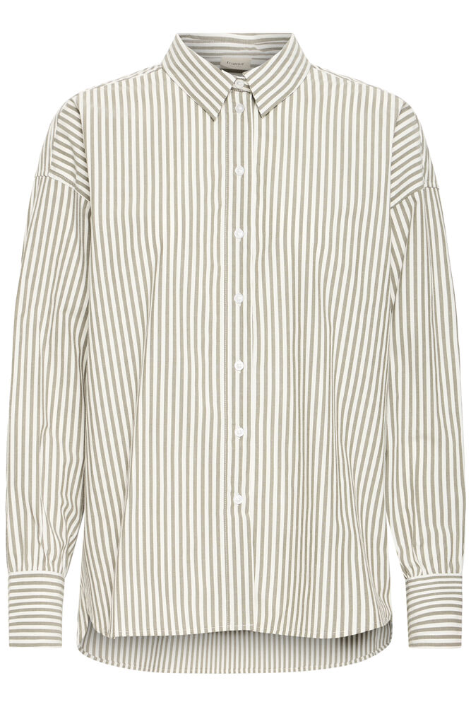 ZA SHIRT GREEN STRIPE