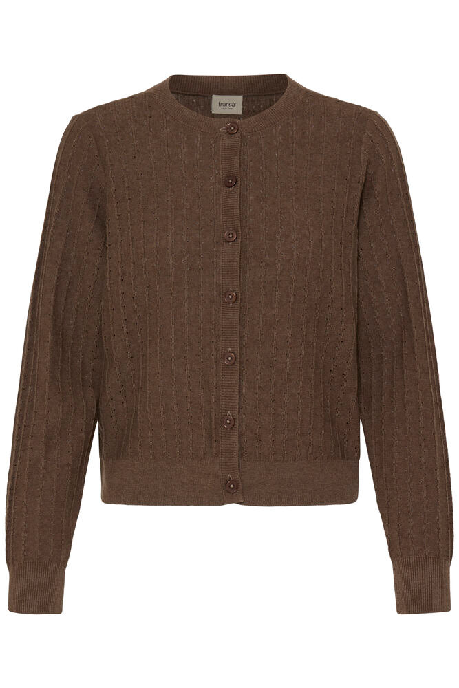 VANESSA CARDIGAN BROWN