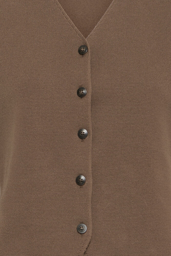 FRITA VEST BROWN