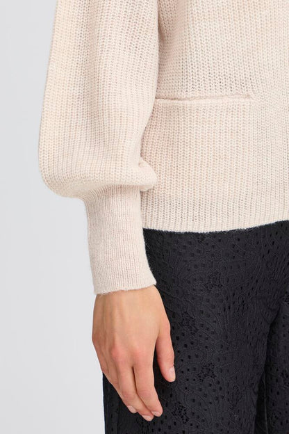 ERETTA CARDIGAN LIMESTONE