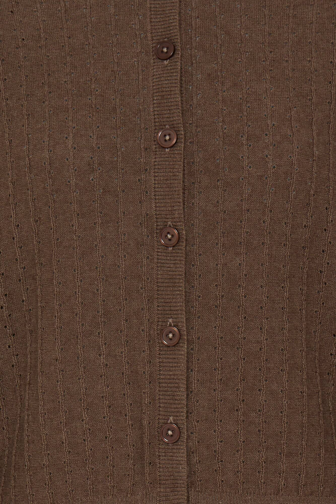 VANESSA CARDIGAN BROWN