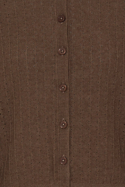 VANESSA CARDIGAN BROWN