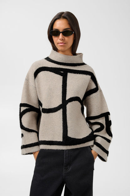 SOREA PULLOVER BEIGE
