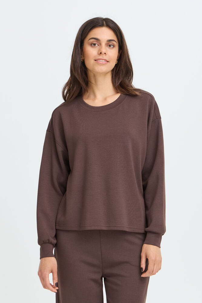 AURORA PULLOVER HOT FUDGE