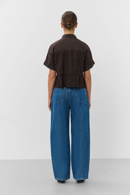 SILJA SHIRT BROWN