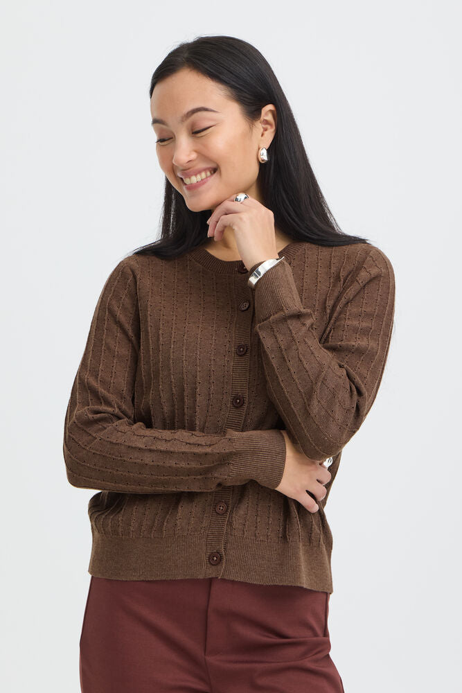 VANESSA CARDIGAN BROWN