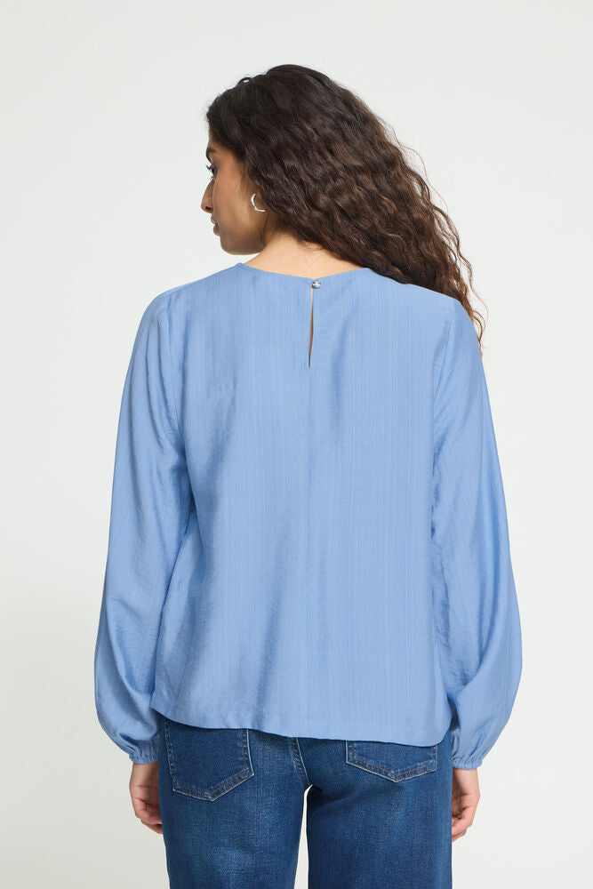 IMELDA BLOUSE ALLURE BLUE