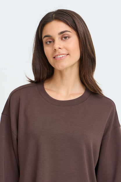 AURORA PULLOVER HOT FUDGE