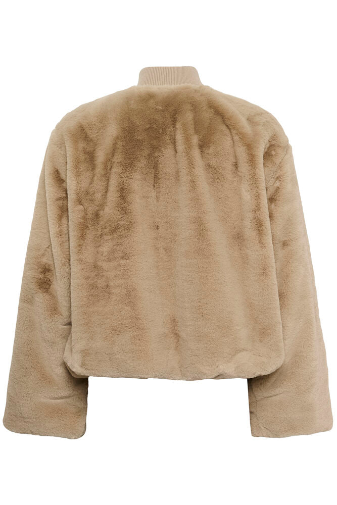 ESTACIA BOMBER JACKET FEATHER GRAY