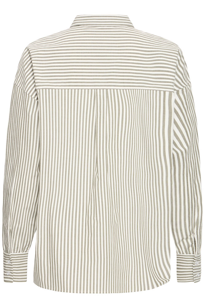 ZA SHIRT GREEN STRIPE
