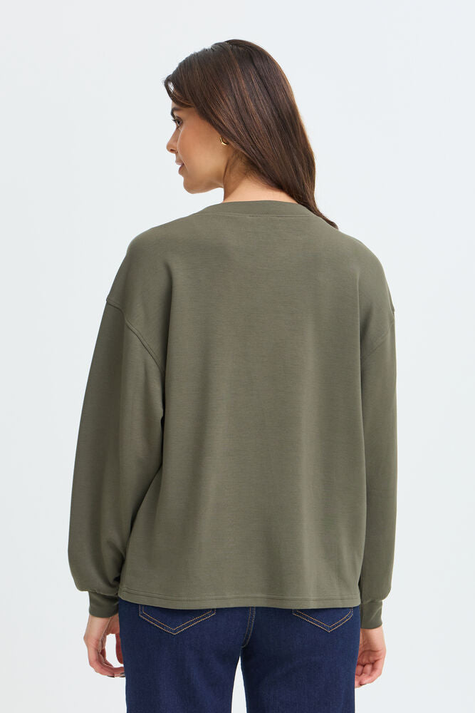 AURORA PULLOVER GRAPE LEAF