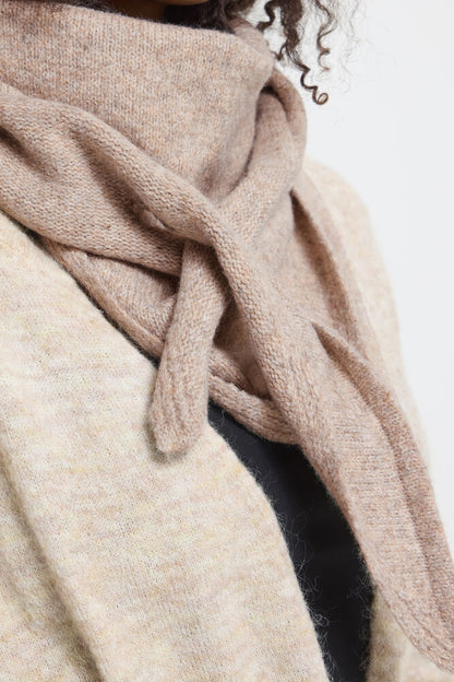 GRY SCARF OATMEAL MELANGE