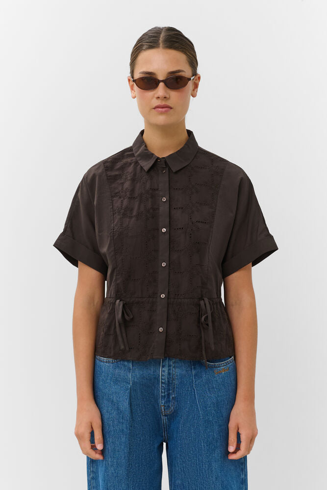 SILJA SHIRT BROWN