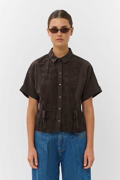 SILJA SHIRT BROWN