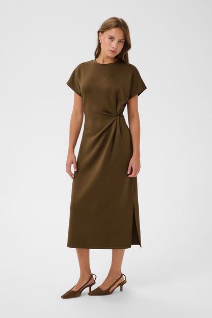 THEO DRESS BRUN